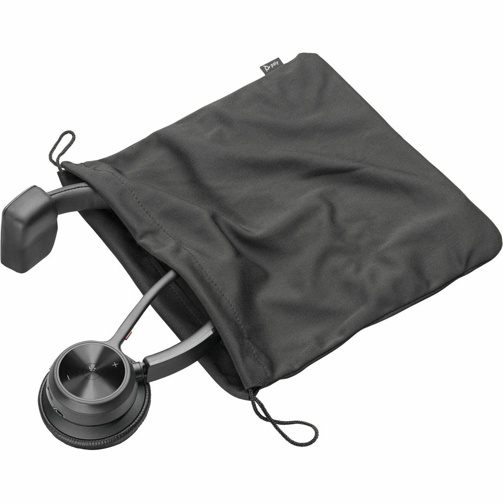 Poly Voyager 4310 Microsoft Teams Certified - Headset with Charge Stand - Microsoft Teams Certification - Siri, Google Assistant - Mono - Wireless - Bluetooth - 298.6 ft - 20 Hz - 20 kHz - Over...