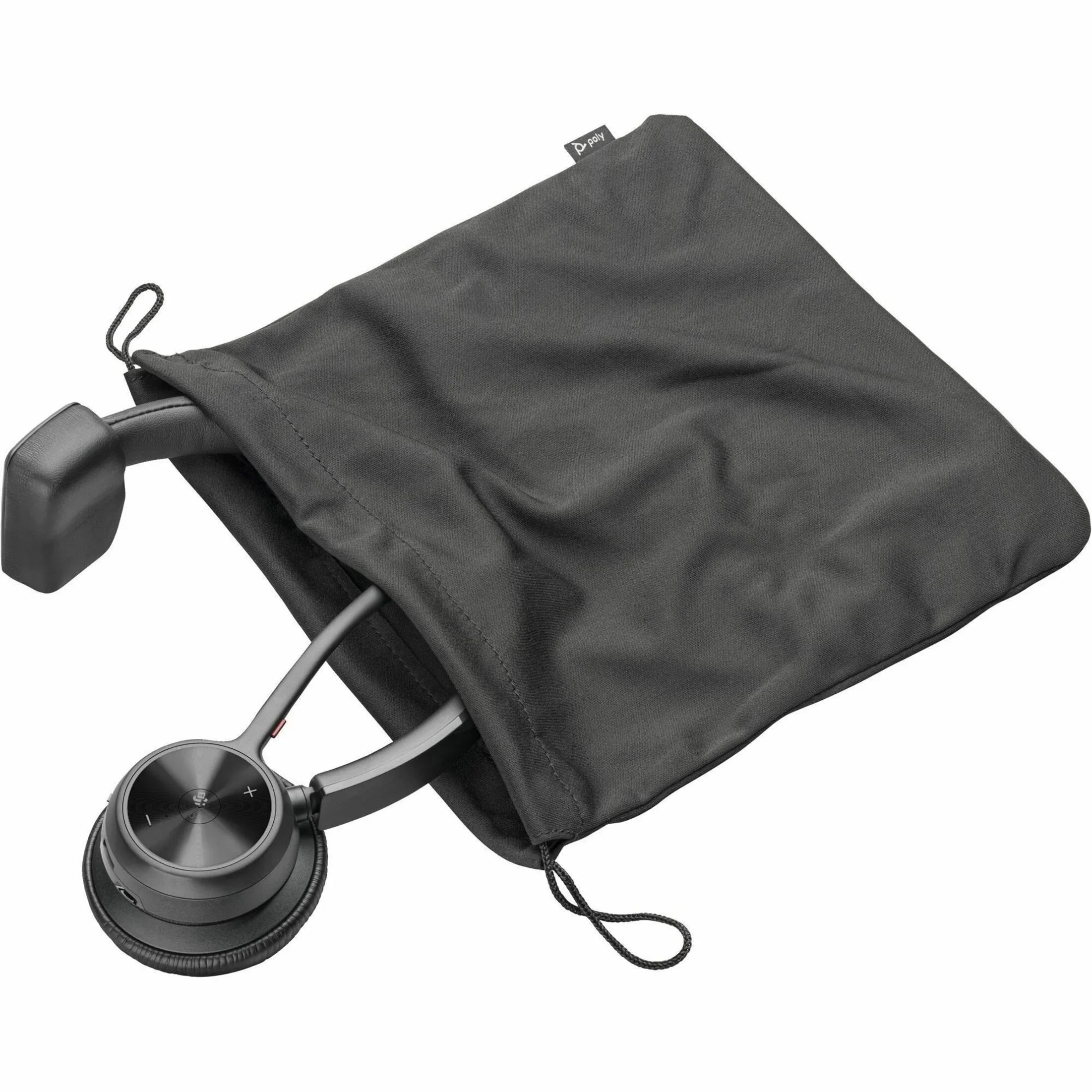Poly Voyager 4310 Microsoft Teams Certified - Headset with Charge Stand - Microsoft Teams Certification - Siri, Google Assistant - Mono - Wireless - Bluetooth - 298.6 ft - 20 Hz - 20 kHz - Over...