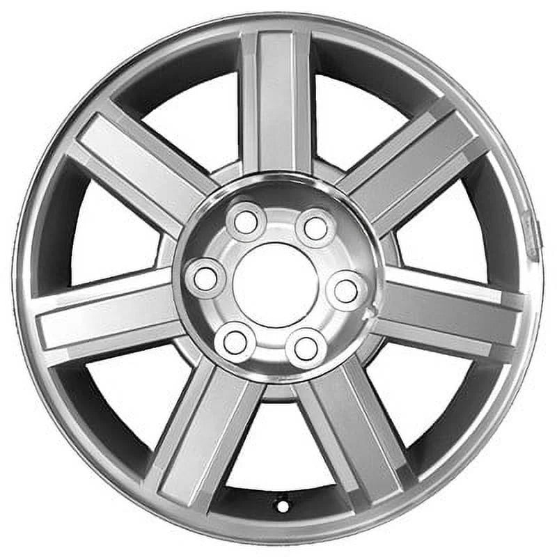 18  8 Reconditioned  Aluminum Alloy Wheel, Machined /Silver Pocket, Fits 2007-2013 Cadillac Escalade