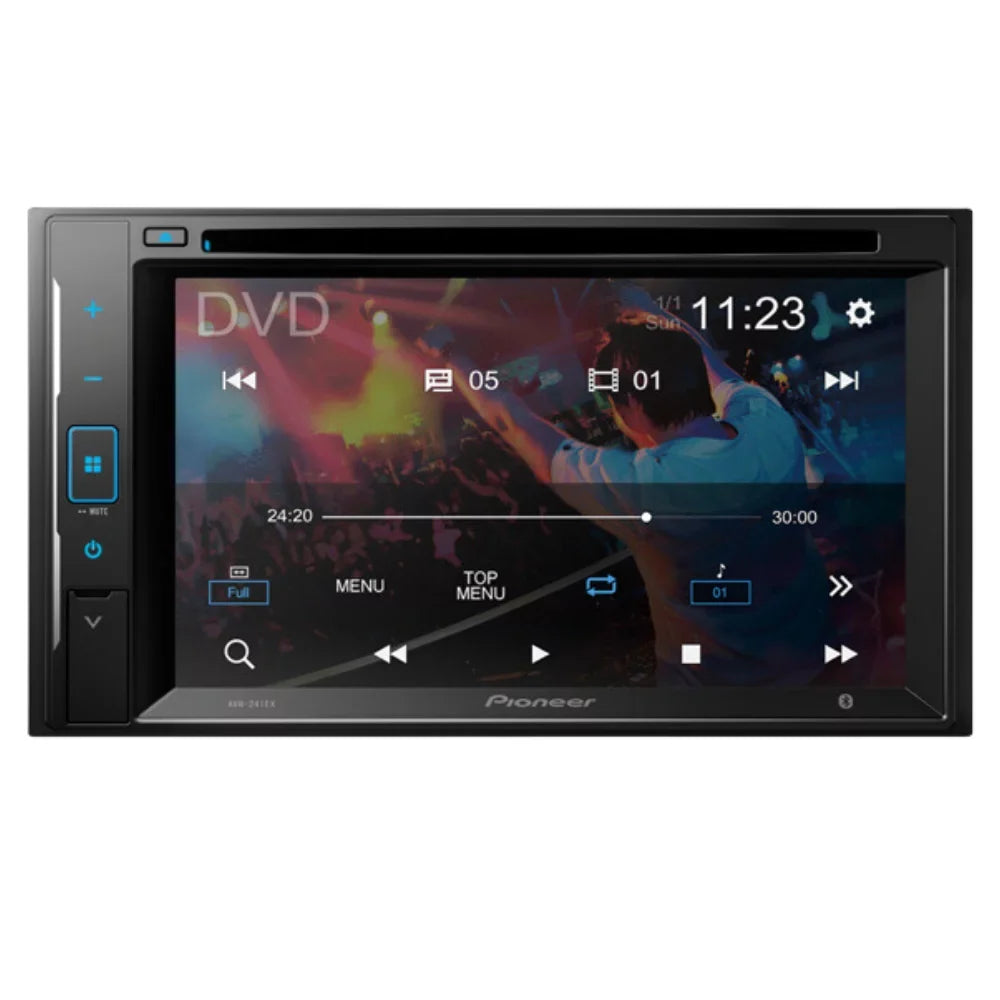 Bundle for 2005-2007 Dodge Durango / Pioneer Double  Car Stereo with Bluetooth/Backup Camera/Installation Kit/in-Dash / / 6.2"  Touchscreen Digital Media Receiver