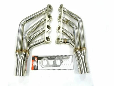 Stainless Long Tube Header Fitment For Ford Big Block "Down and Forward" Engines By
