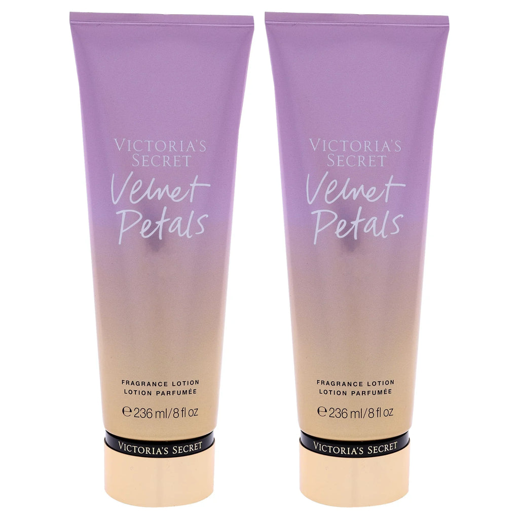 Victorias Secret Velvet Petals Fragrance Lotion - Pack of 2 - 8 oz Body Lotion