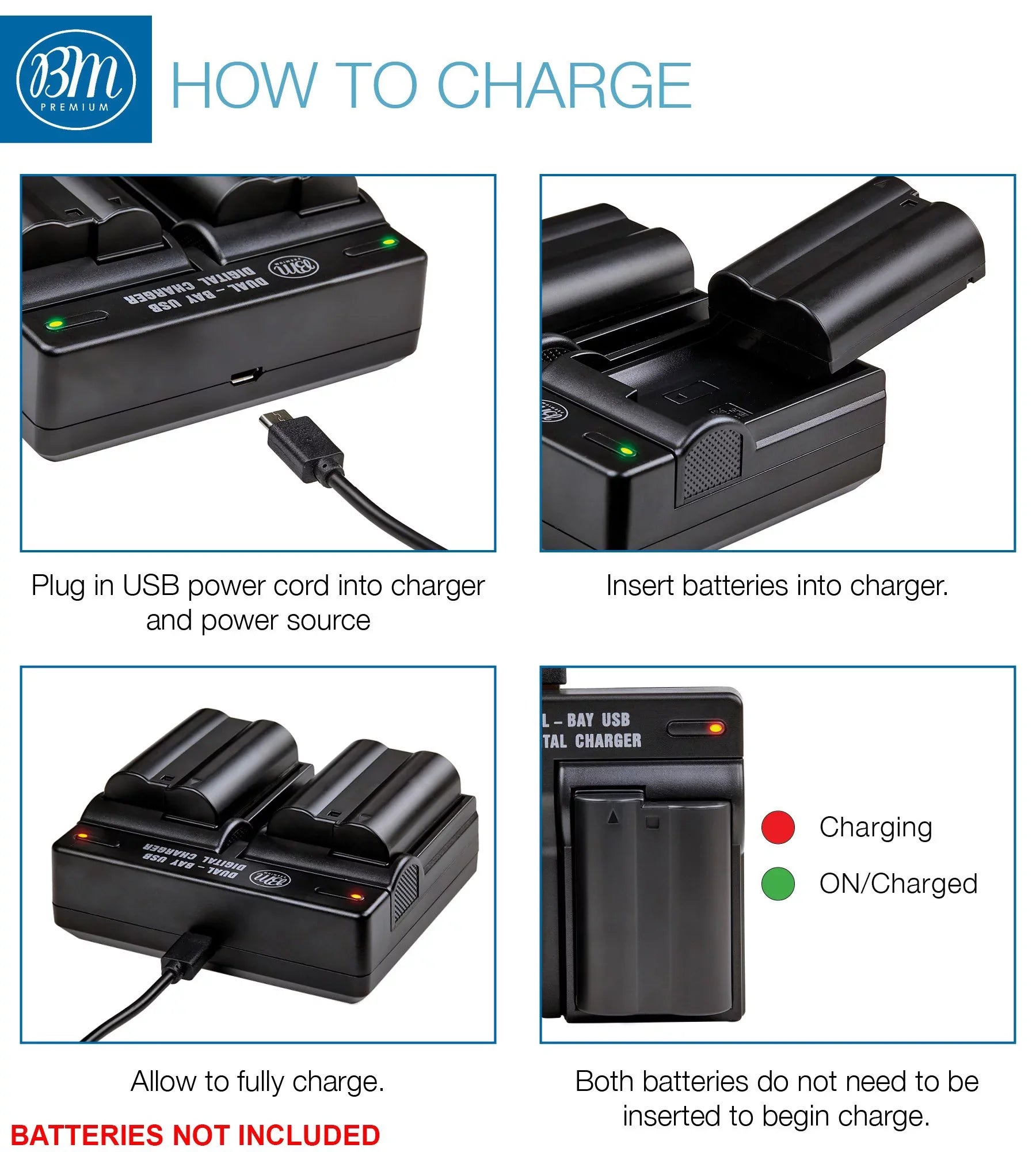 2 - Batteries and Dual Bay Battery Charger for Nikon    1             Cameras