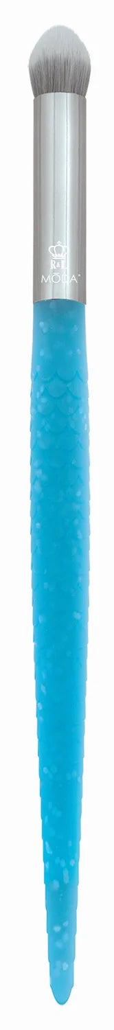 Moda Brush Mythical Blue Fire 6pc Makeup Brush Set, Includes Accentuate, Small Shader, and Crease Makeup Brushes