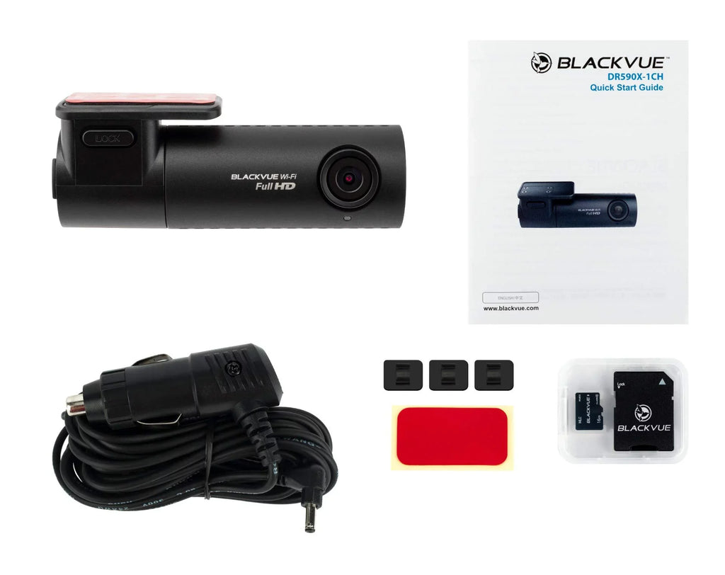 BlackVue -1CH with 32GB microSD Card | Full  Wi-Fi Dashcam | Parking Mode Support
