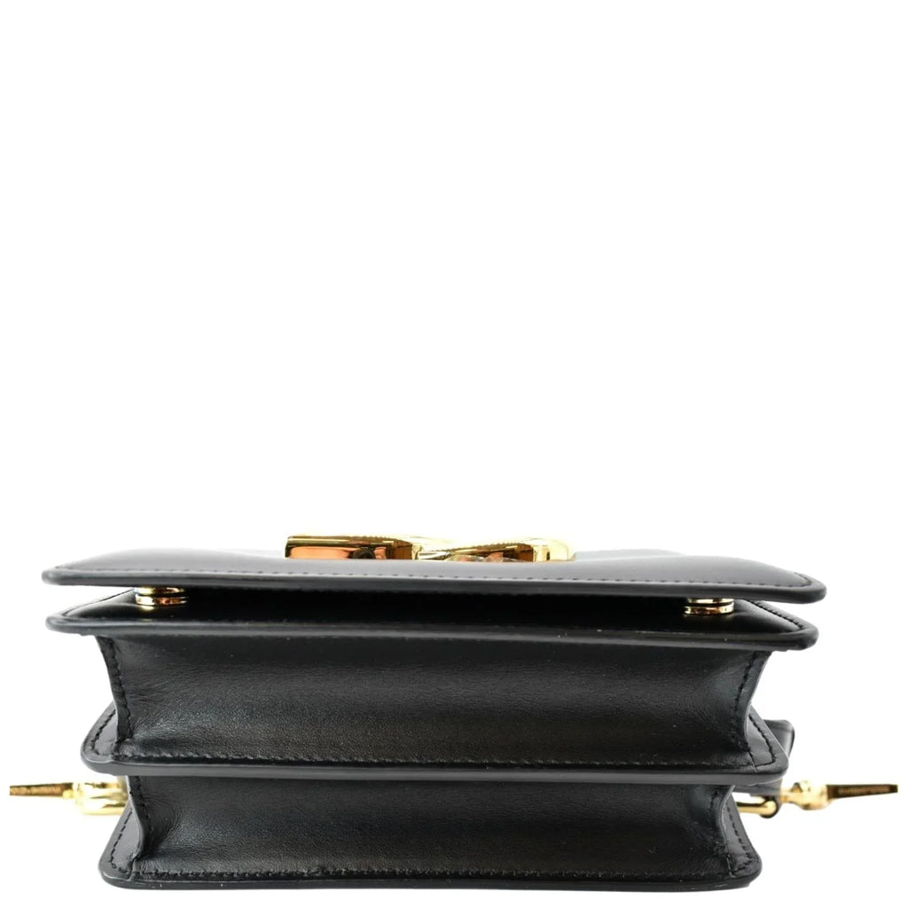 Pre-owned  &  Mini Leather Belt Bag Black