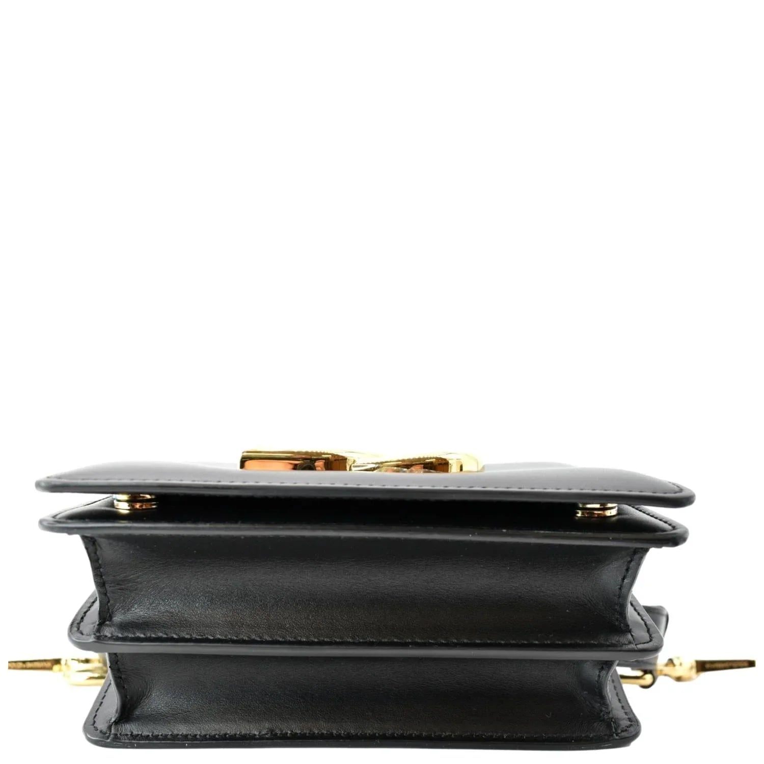 Pre-owned  &  Mini Leather Belt Bag Black