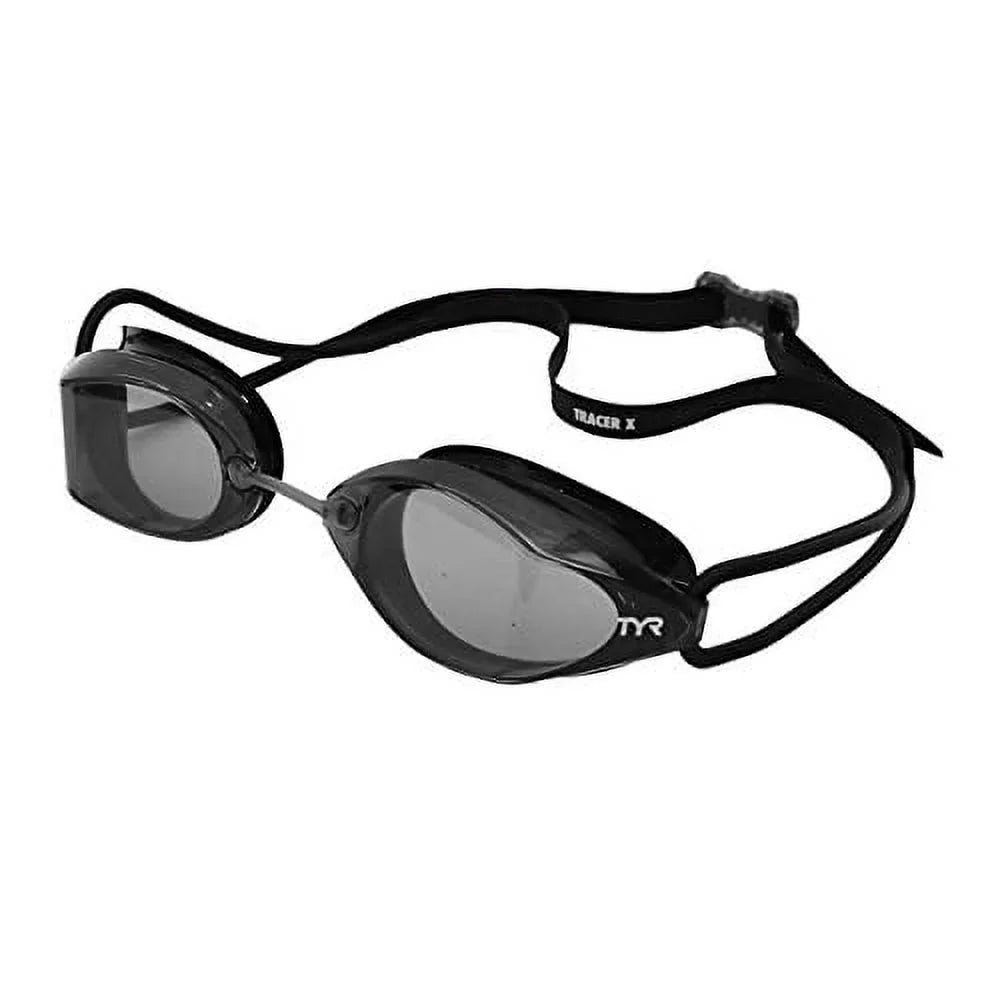 Tracer  Racing Goggle Swim Goggle - Black Smoke Lens
