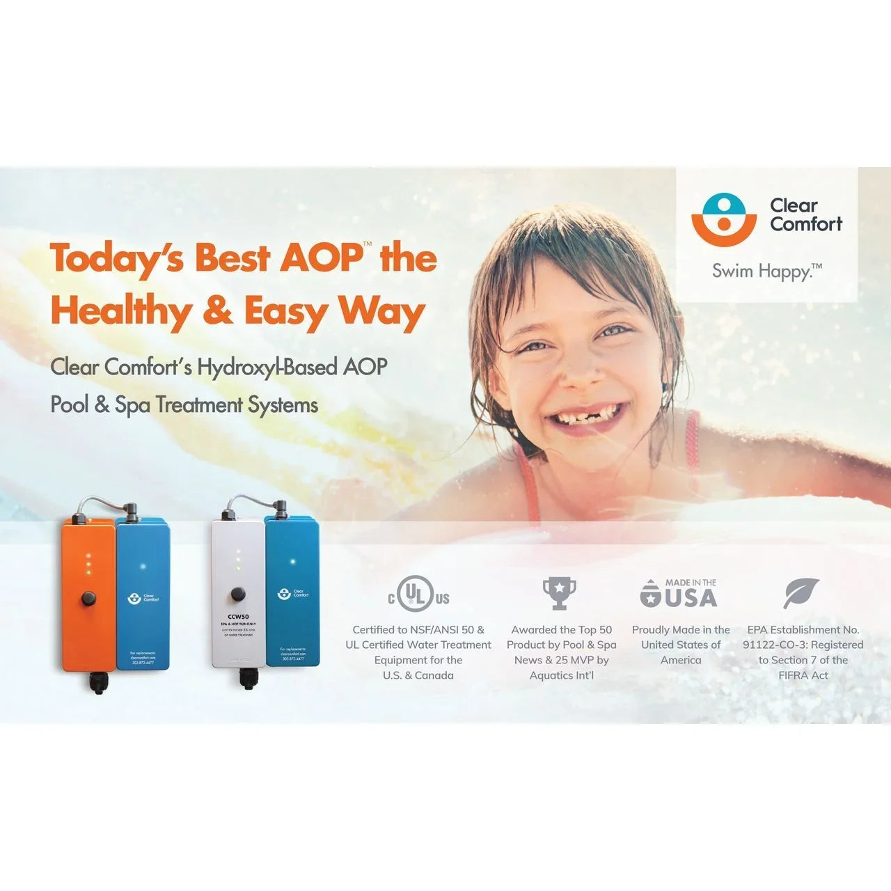 Clear Comfort  Residential Hydroxyl-Based  System