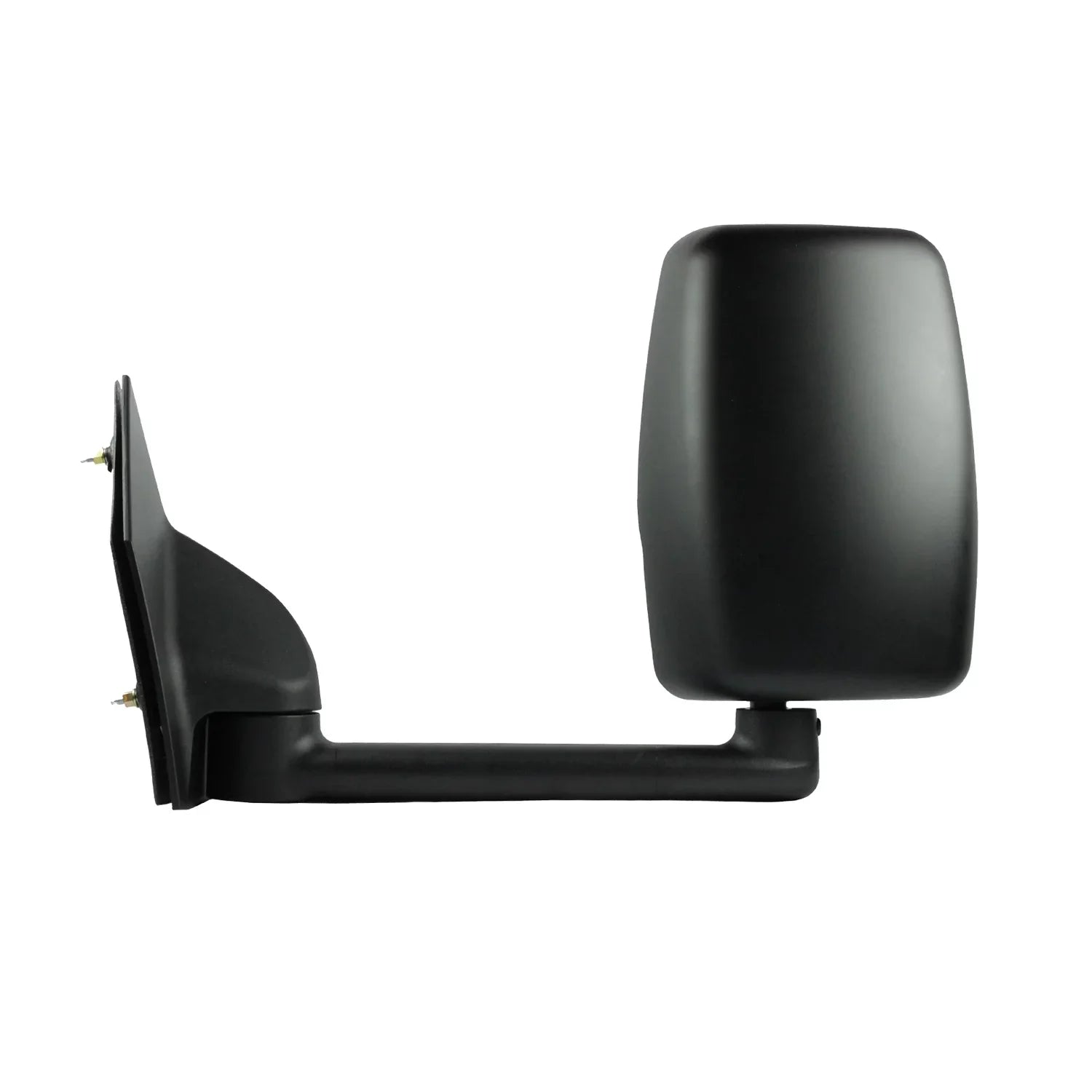 62170G - Fit System Driver Side Towing Mirror for 03-18 Chevrolet Express Van/  Savana Full Size Van, textured black w/  protective, dual lens, foldaway, Manual
