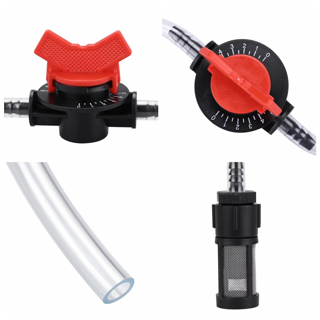Irrigation Device - Garden Irrigation Device with Fertilizer Injector Hose Filter Switch