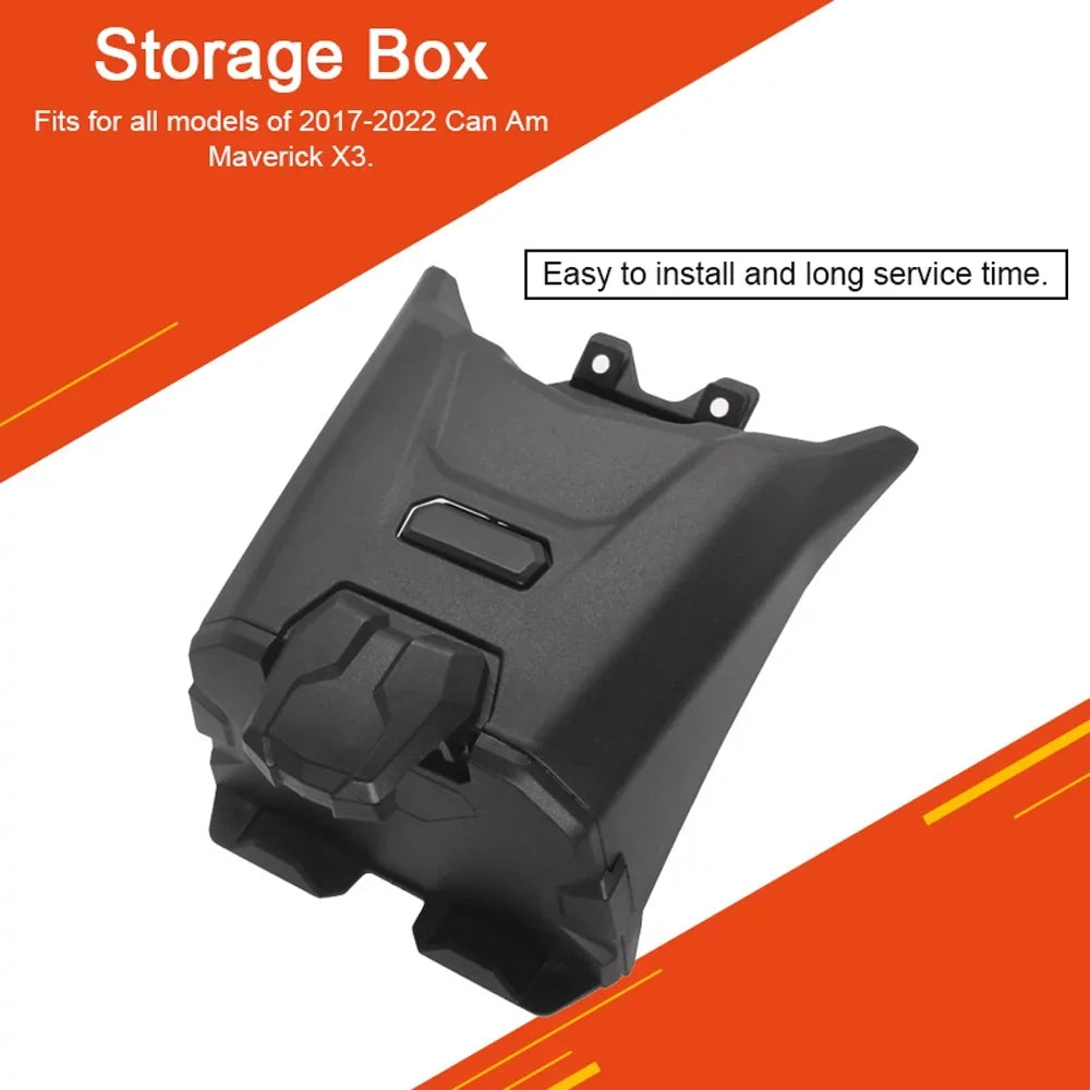 Nebublu Storage Box,2017-2022 Can Am Device Car Interior Car Interior Box Auto Internal Interior Box Auto Internal Fit 2017-2022 Installation Device Car Easy Installation Device Am Maverick