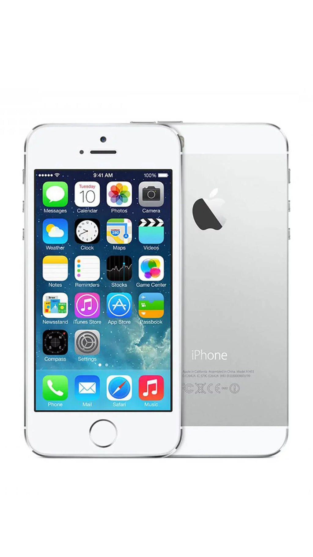 Apple iPhone 5s 16GB Unlocked  4G  Phone w/ 8MP Camera - Silver (Used)