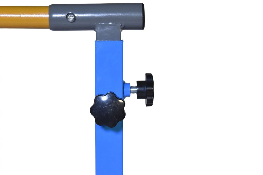 5 Star- Gymnastics Training Kip Bar for Kids, Expandable Between 3  to 5 , Adjustable Height Horizontal Bar Gymnastic Training Fitness Equipment for Home Practice Tumbling (Blue)