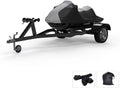Weatherproof Jet Ski Covers for Yamaha Wave Runner  760 1997-2000 - Gray/Black Color - All Weather - Trailerable - Protects from Rain, Sun, and More! Includes Trailer Straps and Storage Bag