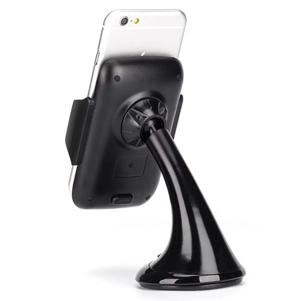 Windshield Dash Car Mount w Power Type- Quick Charger  for Blackberry Key2, KEYone,  -  , Vivo  Plus 5 -   S48c - Coolpad Legacy - Essential Phone (-1) - Google Pixel