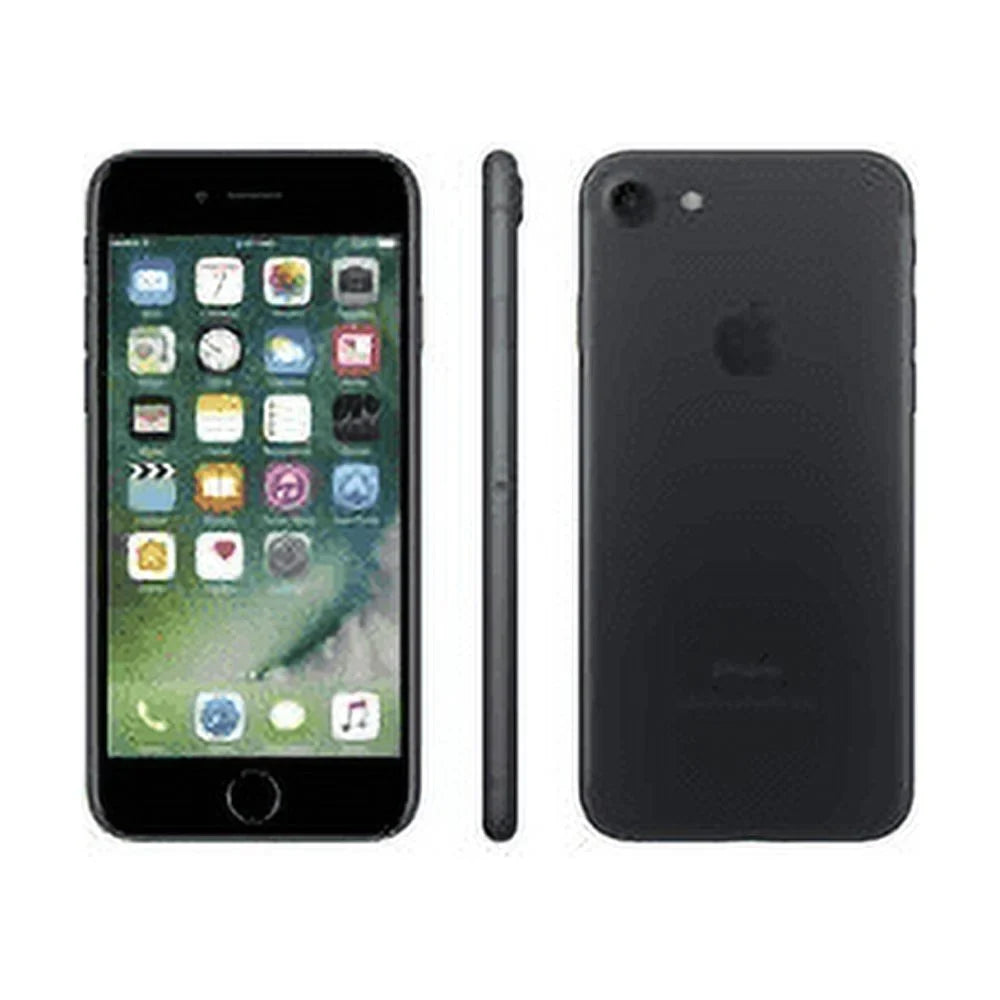 Restored Apple iPhone 7 128GB Black (& Locked) Smartphone (Refurbished)