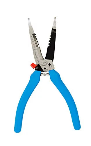 Channellock  7.5 in. Forged Wire Stripper with Cuts 10-20