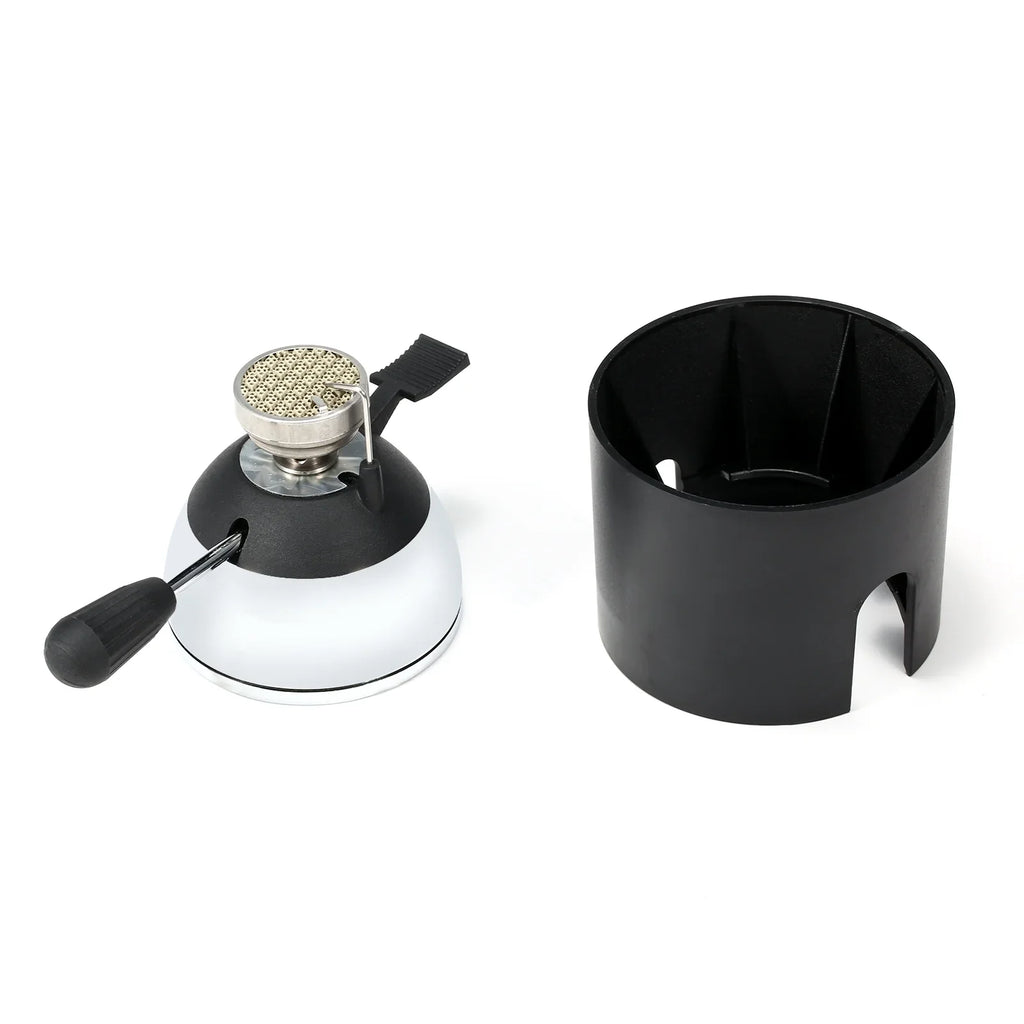 Tomshoo Windproof Portable Butane Gas Stove Ideal for Camping, Boiling Water, and Keeping Warm Outdoors