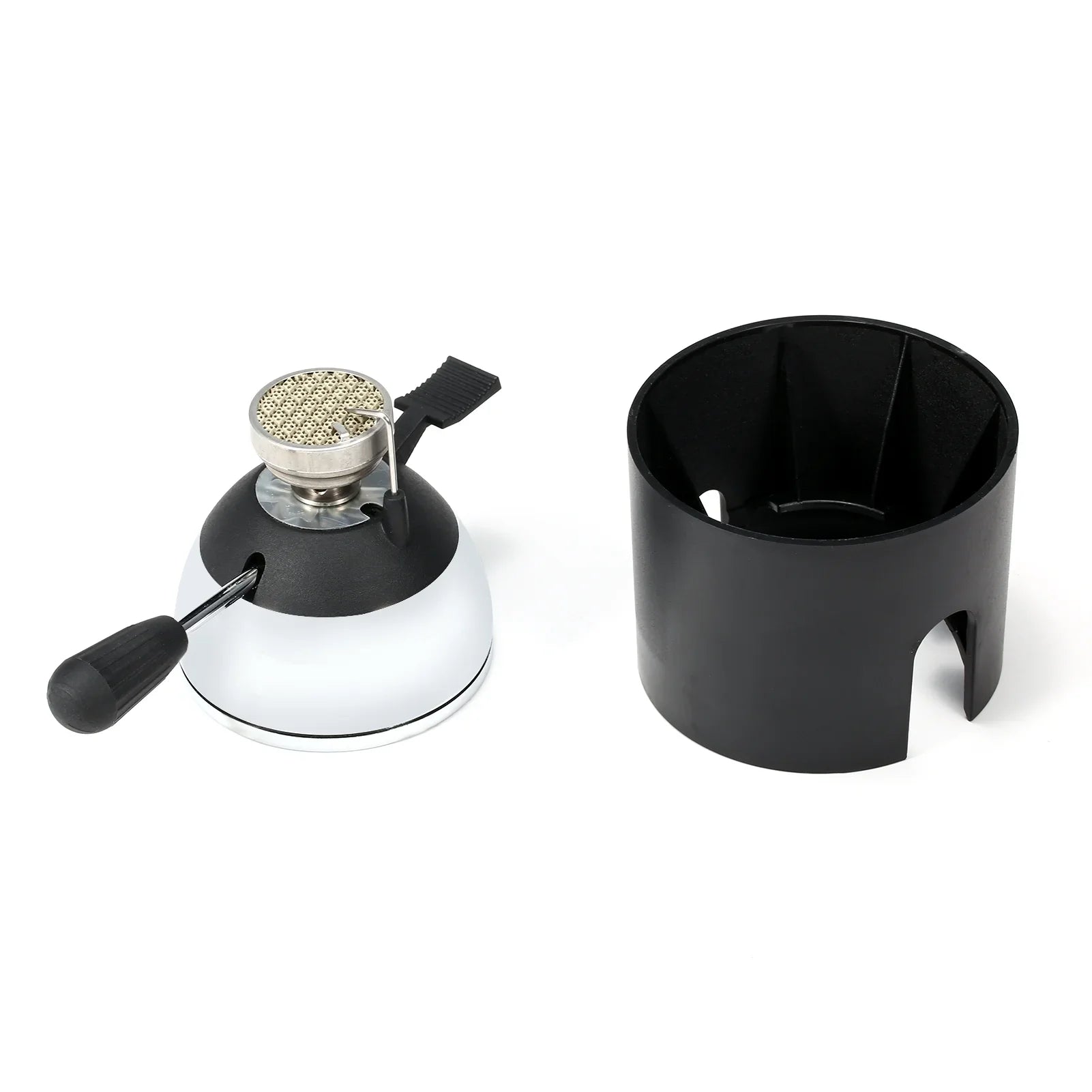 Tomshoo Windproof Portable Butane Gas Stove Ideal for Camping, Boiling Water, and Keeping Warm Outdoors