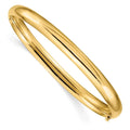 14k 4/16 Oversize High Polished Hinged Bangle Bracelet /16O