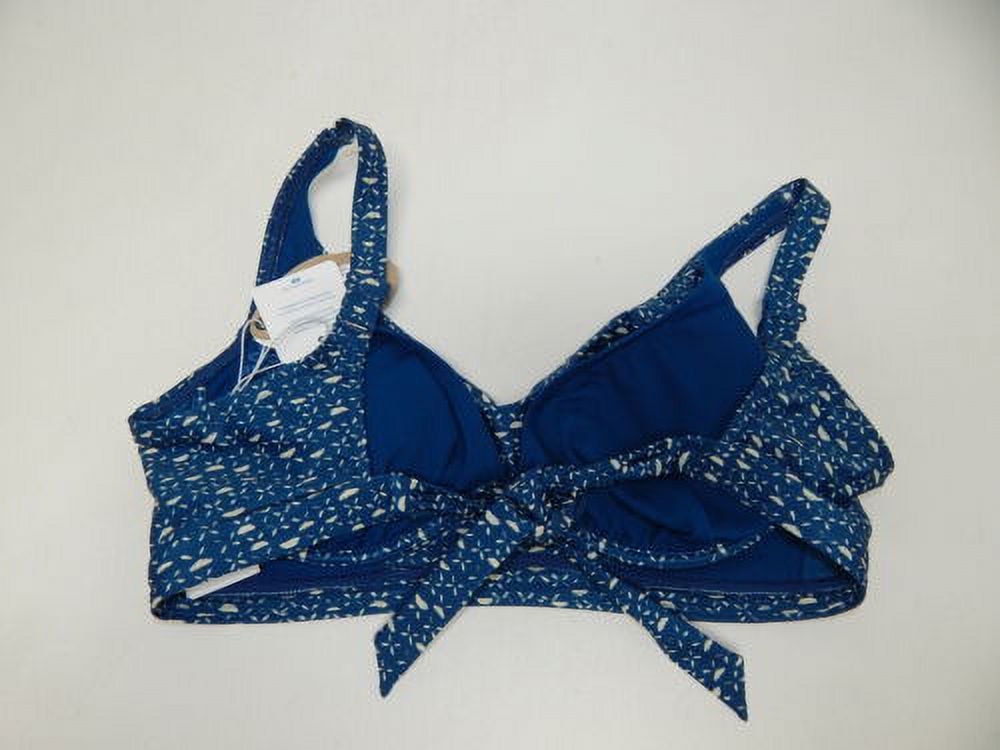 prAna Abella Size Small () 34 -Cup Underwire Bikini Top Deep Indigo Cha Cha