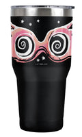 Harry Potter And The Deathly Hallows Part 2 Official Luna Lovegood Spectrespecs Quote 30 oz Travel Tumbler, Stainless Steel, Vacuum Insulated with Leak Resistant Slide-Lock Lid