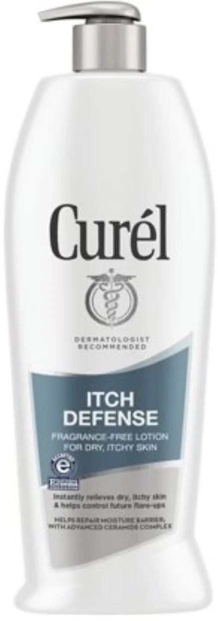 Curel Itch Defense Skin Moisture Lotion 20 oz (Pack of 2)