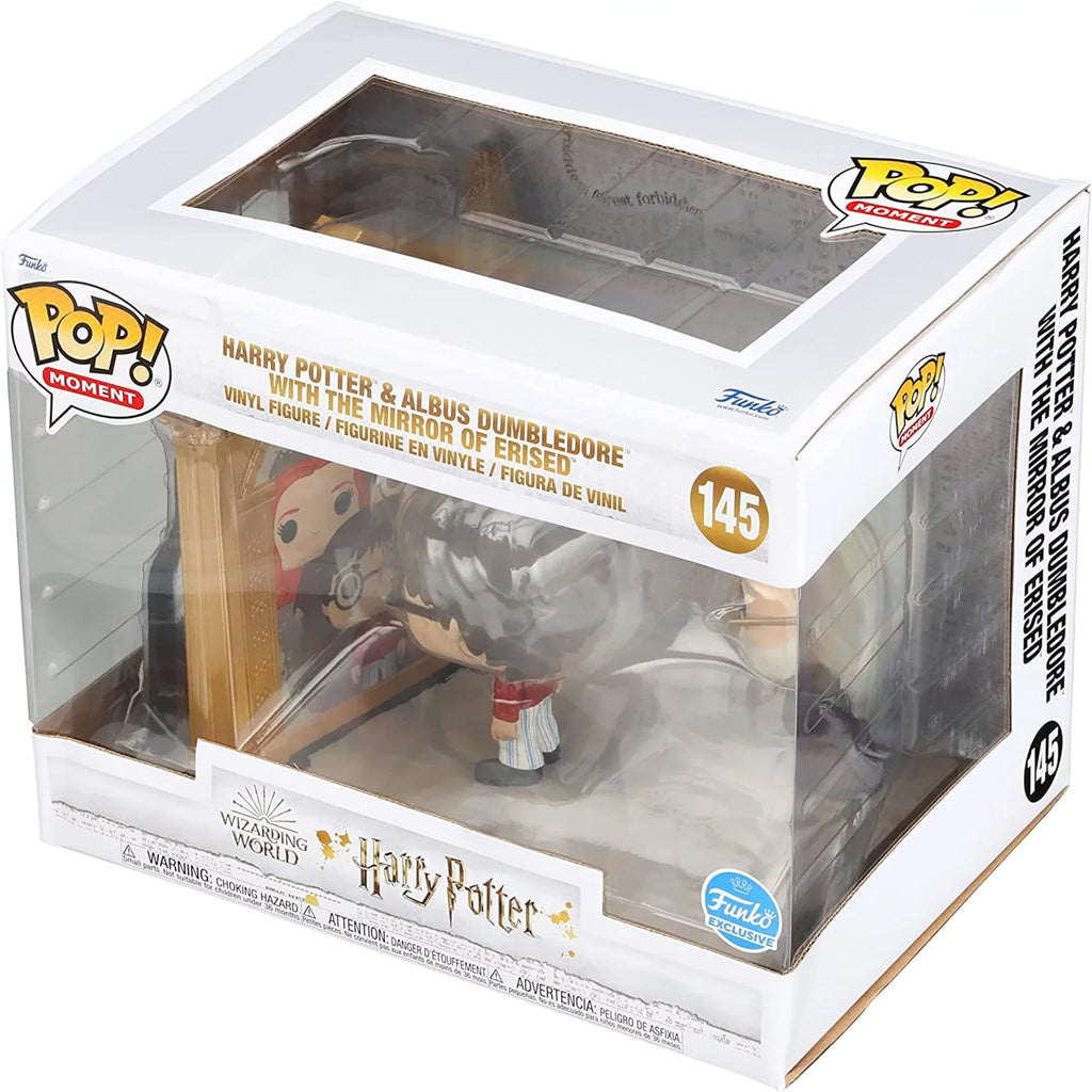 Funko: ! Movie Moment Harry Potter and Albus Dumbledore with The Mirror Erised, Grow Your Wizarding World Collection Today, Vinyl Collectible, Exclusive Item!