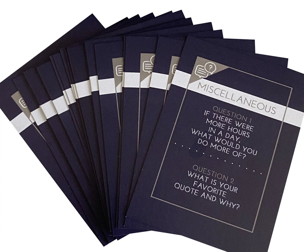 Ultimate Intimacy Conversation Starter Cards, romance, sex, finances, miscellaneous, spark up excellent conversations