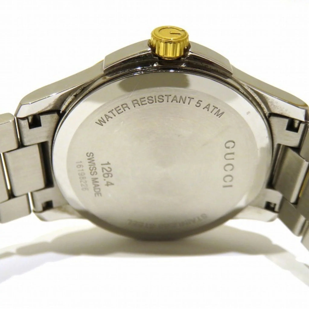Authenticated Used Gucci   timeless date 126.4 quartz watch men
