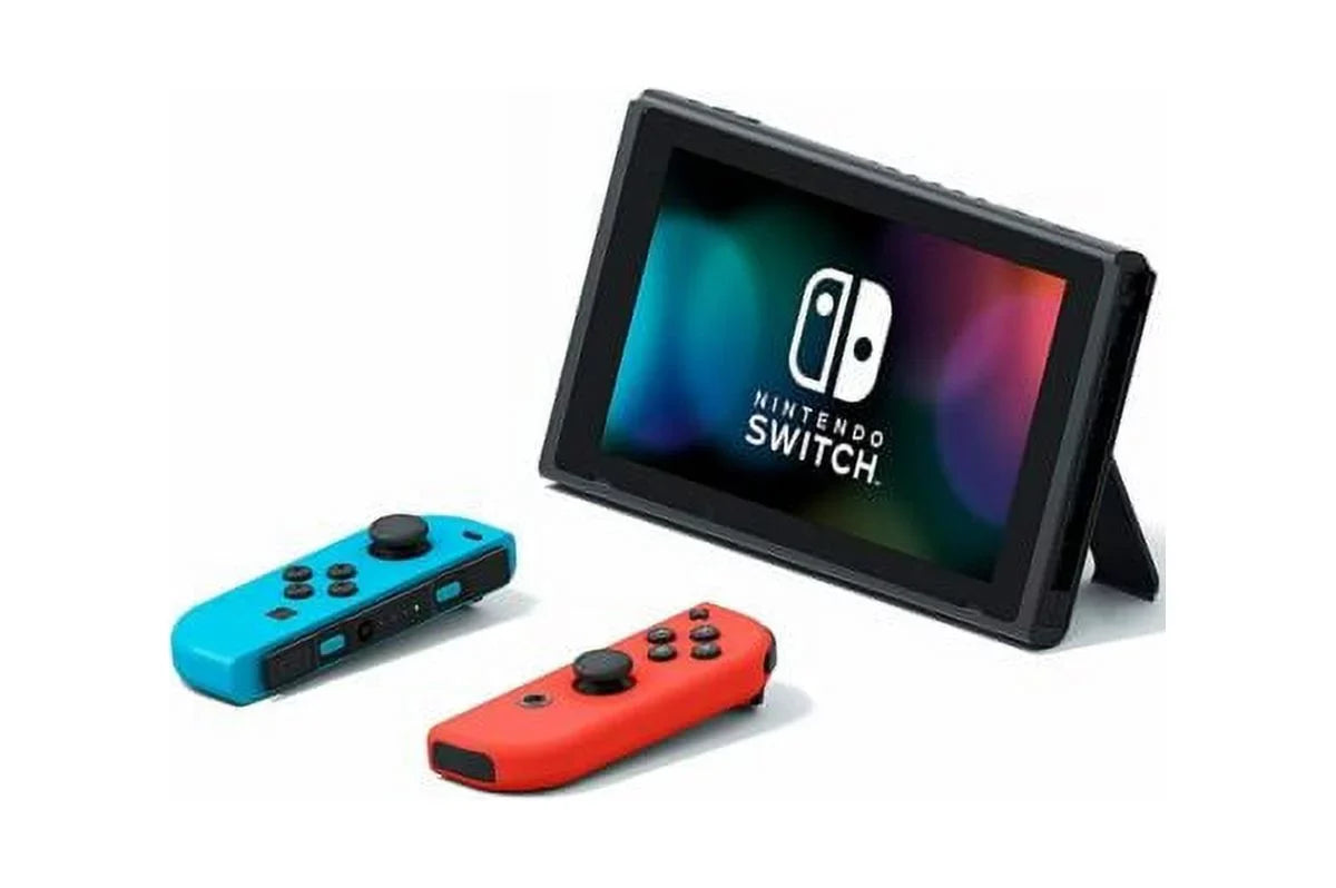Pre-Owned Nintendo Switch 32GB Console Neon Red & Neon Blue Joy-Con