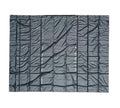24' x 18' Black Steel Tarp for Heavy Duty Truck Cargo - 14 Oz Vinly Lightweight Flatbed Tarps with 8' Drop - Waterproof Tarp for Trailers to Protect Cargo from Wind, Rain, Snow and Sun