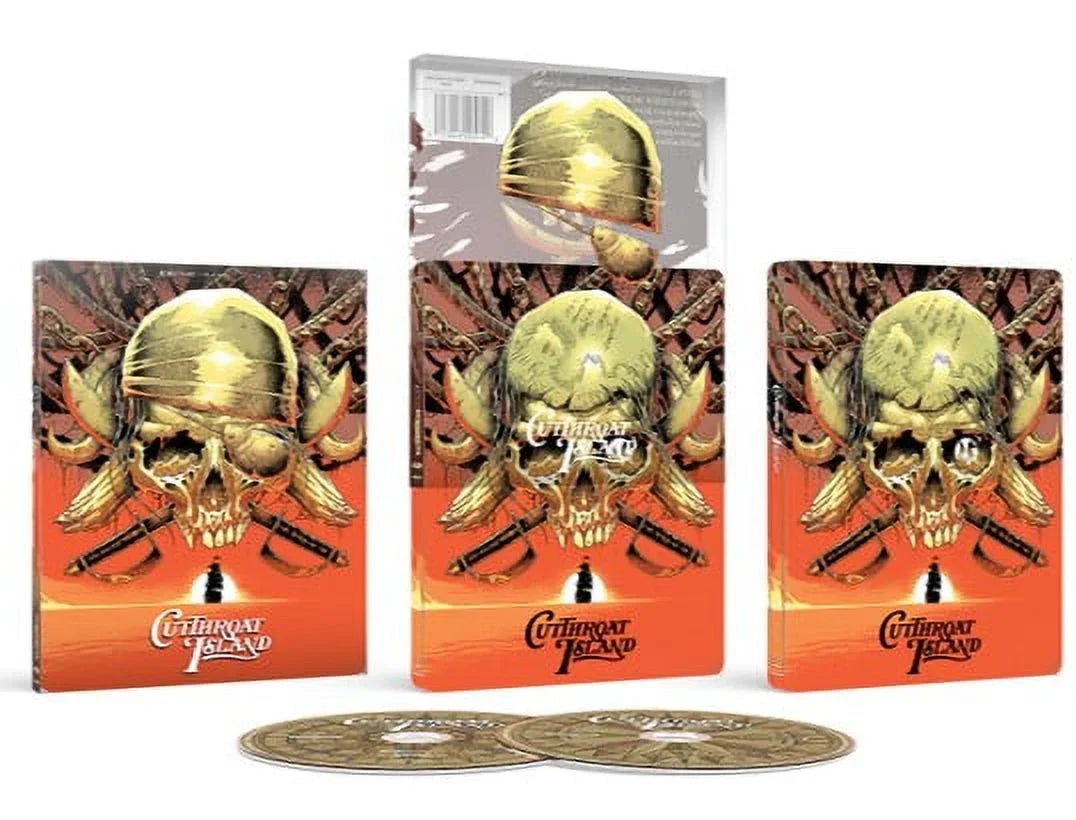 Cutthroat Island (Steelbook) (Walmart Exclusive) (4K Ultra  + Blu-Ray + Digital Copy)