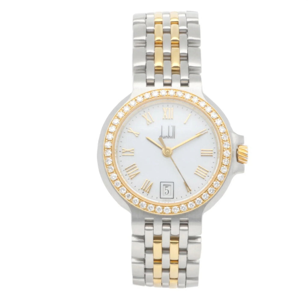 Pre-Owned Dunhill Elite Quartz Stainless Steel Women's Watch (Good)