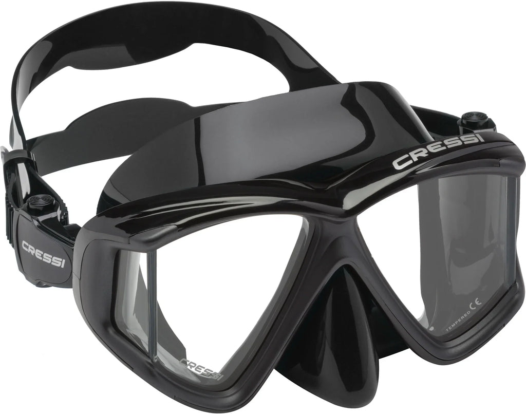 Cressi Liberty Quattro  (clear-blue/silver) (Clear/Sapphire/Silver, Liberty Quattro)