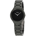 Rado True Thinline Black Dial Ladies Watch