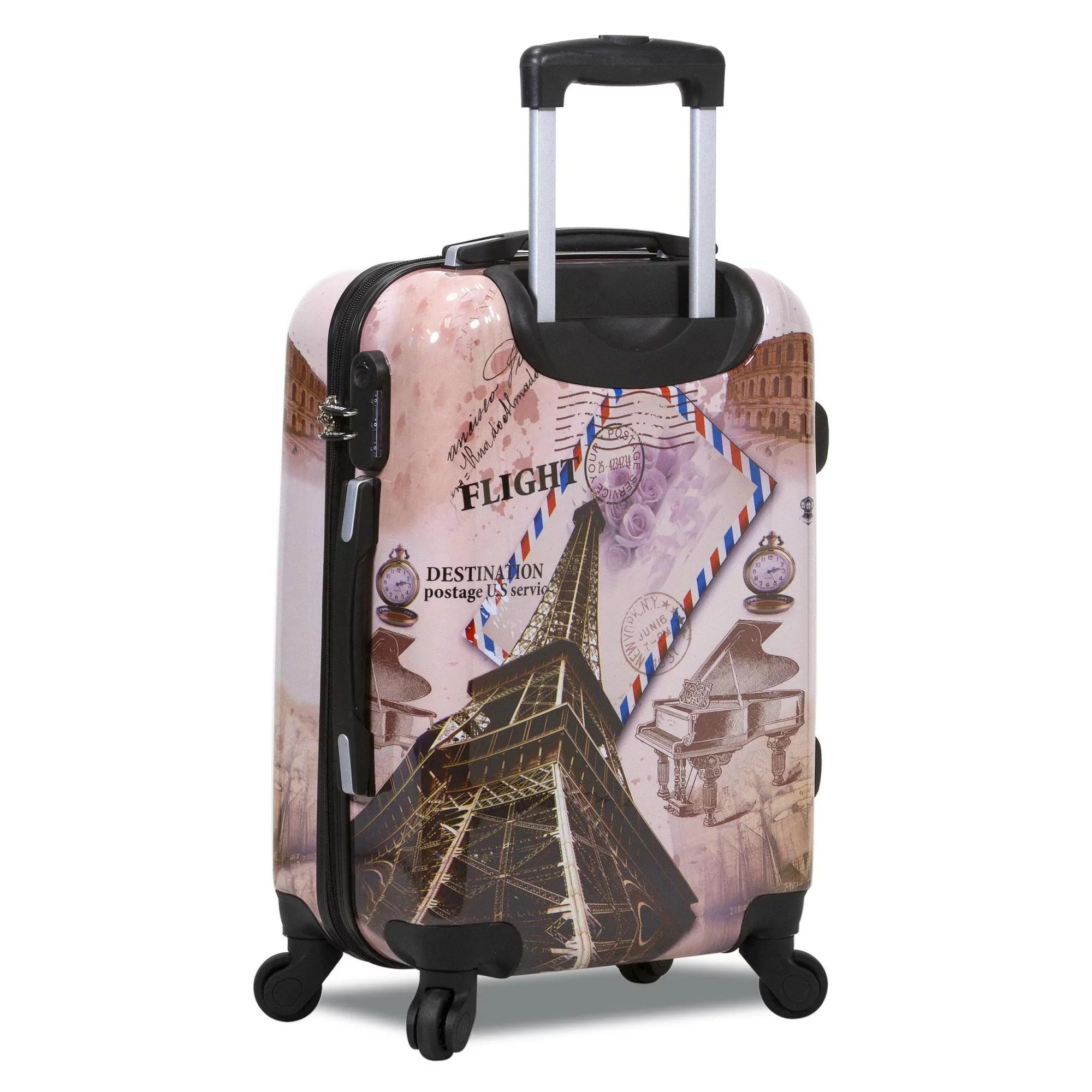World Traveler Paris Collection Hardside 3-Piece Spinner Luggage Set