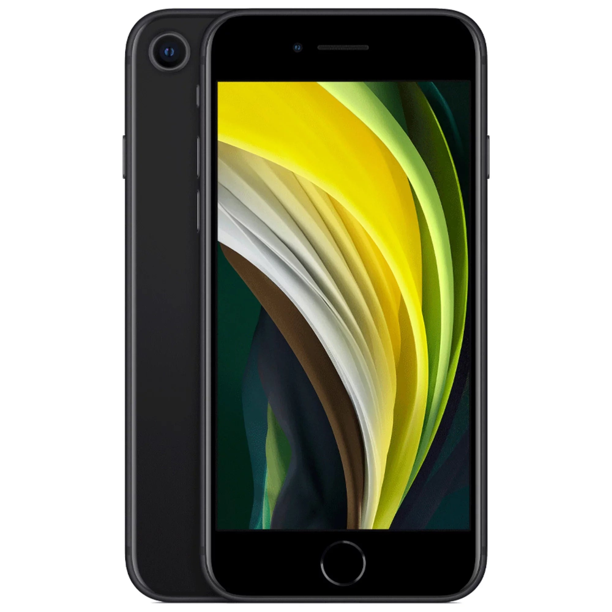 Restored Apple iPhone  (2020) 128GB / Fully Unlocked Phone - Black (Refurbished)