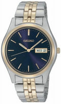 Seiko Sgga54 Men's Dress Two-tone Blue Dial Watch