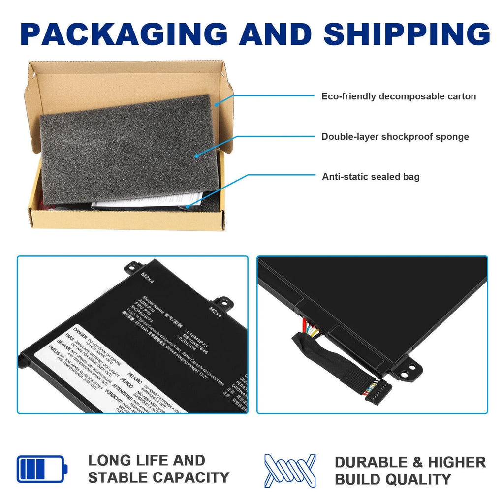 New Laptop Battery For Lenovo   P14s  5B10W13907 5B10W13906
