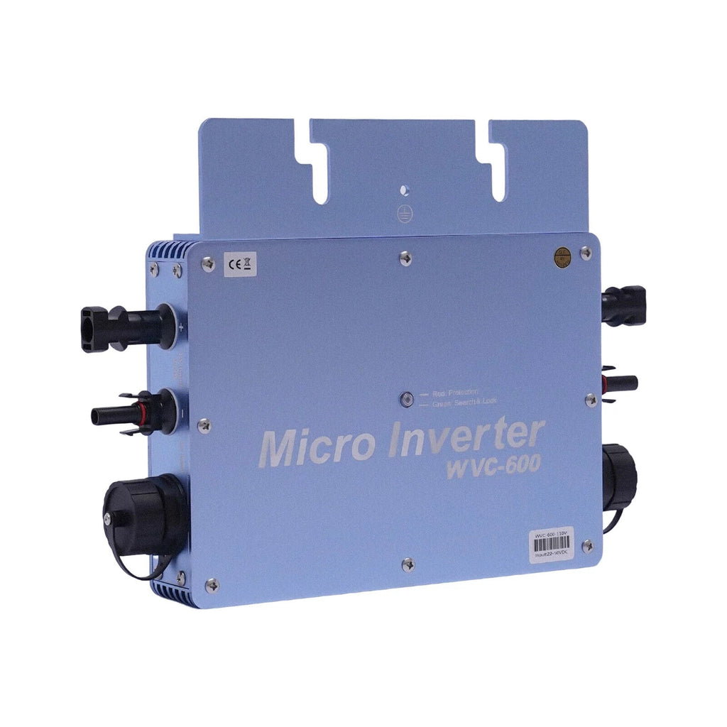 600W 110V Solar Micro Inverter Grid Tie  Pure Sine Wave  to  Waterproof