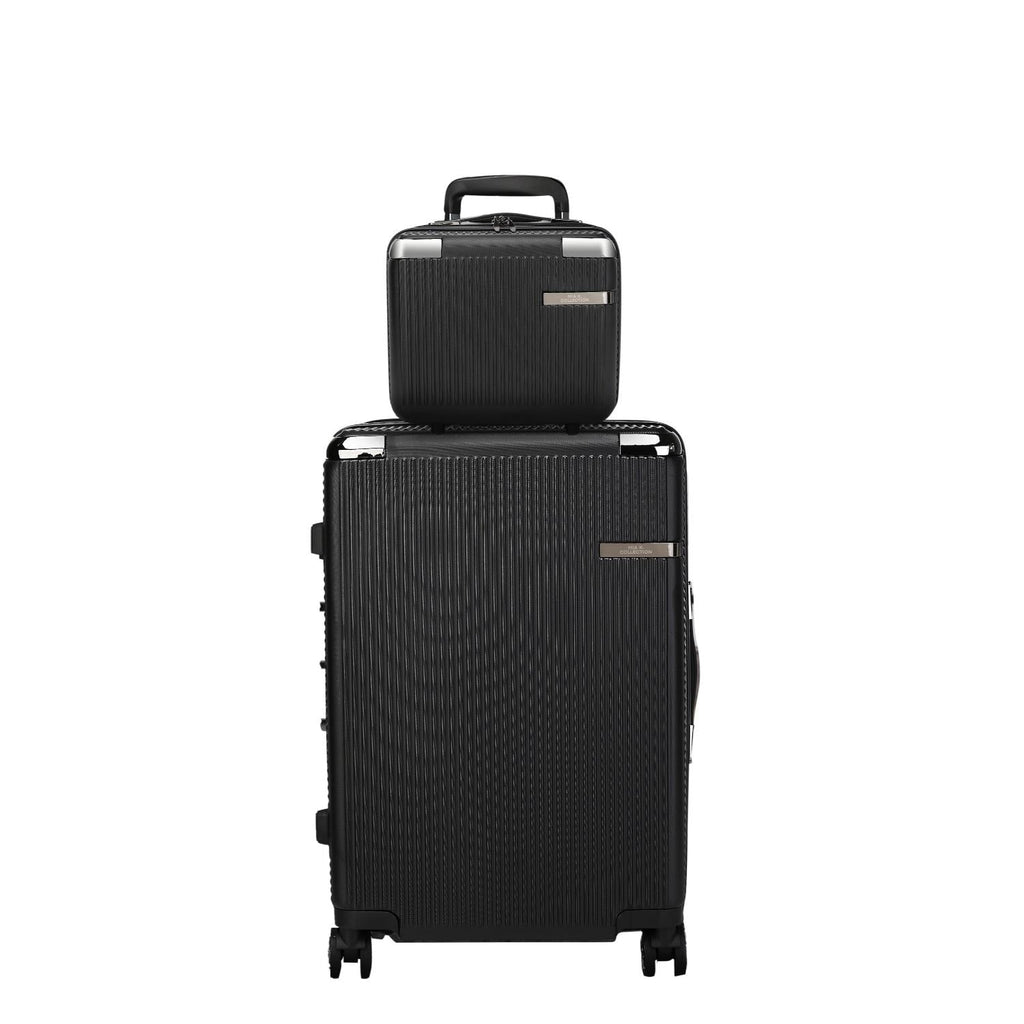 Collection Tulum 2 Piece Luggage Set with Spinner Wheels and Expandable Handles by Mia .