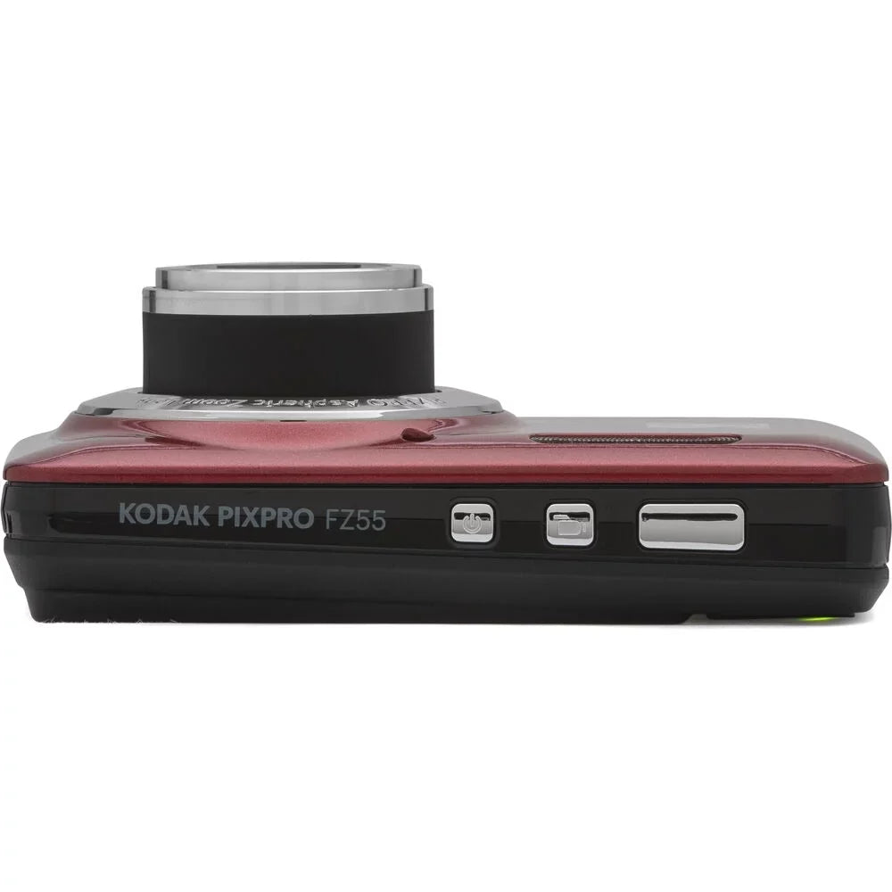Kodak   Digital Camera (Red) + Spider Tripod + Case+ 1 Yr Warranty