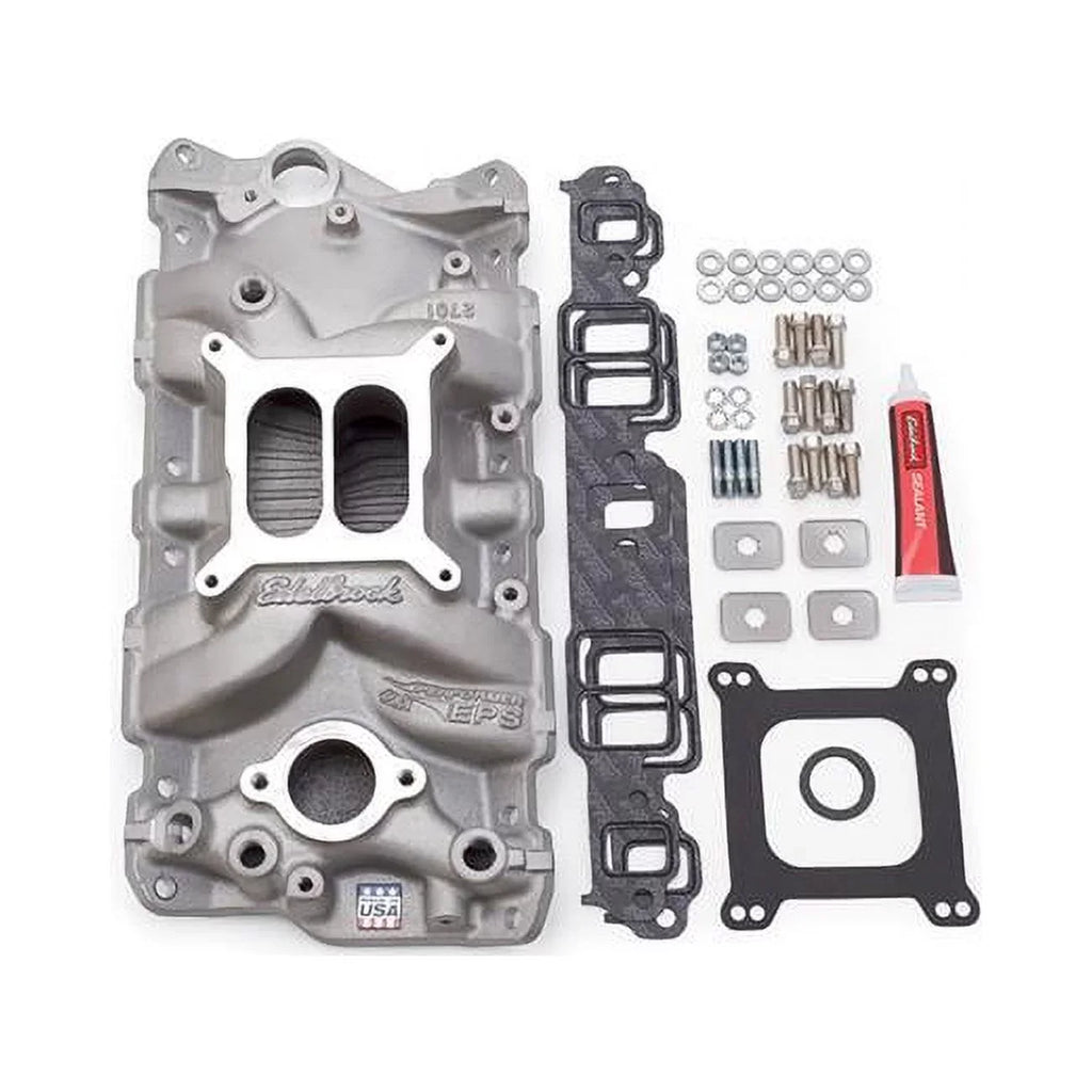 Edelbrock Manifold Installation Kit Performer Eps  1957-1986 Natural Finish