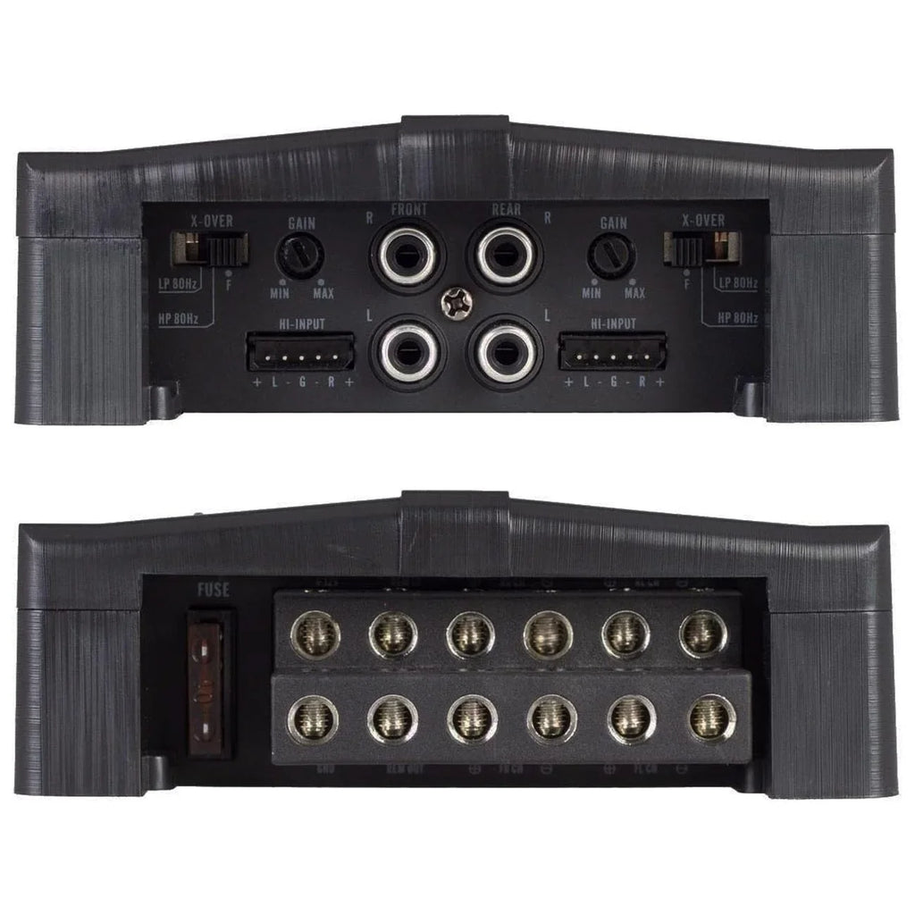 Power Acoustik  3000D Razor Series Class  Full-Range and Monoblock Amp 4 Channels 3000 Watts Max
