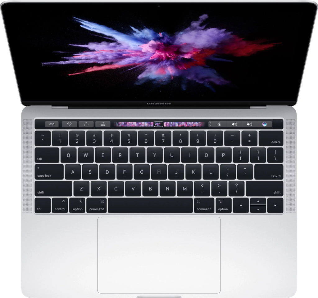 Apple MacBook Pro 13-inch (i5 1.4GHz, 128GB ) (Mid 2019, /) - Silver Bundle with Black Zipper Sleeve + Laptop Starter Kit + Cleaning Kit (Refurbished)