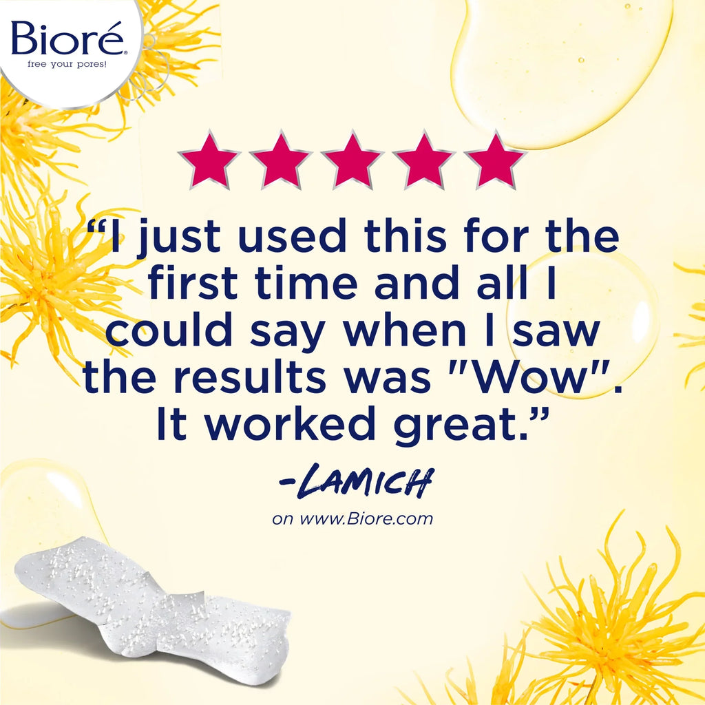 Biore Combo Pack Deep Cleansing Pore Strips Face/Nose 14 ea (Pack of 2)