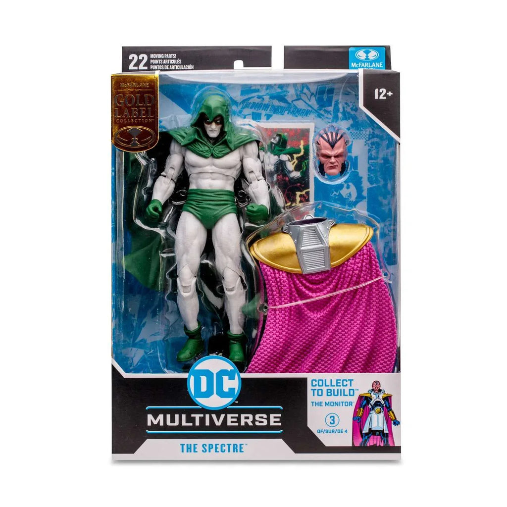McFarlane  Gold Label Collection Monitor Series The Spectre Action Figure (Cris On Infinite Earths)
