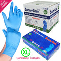 1000 SunnyCare Nitrile Medical Exam Gloves Powder Free Chemo-Rated (Non Vinyl Latex)  Size: -Large